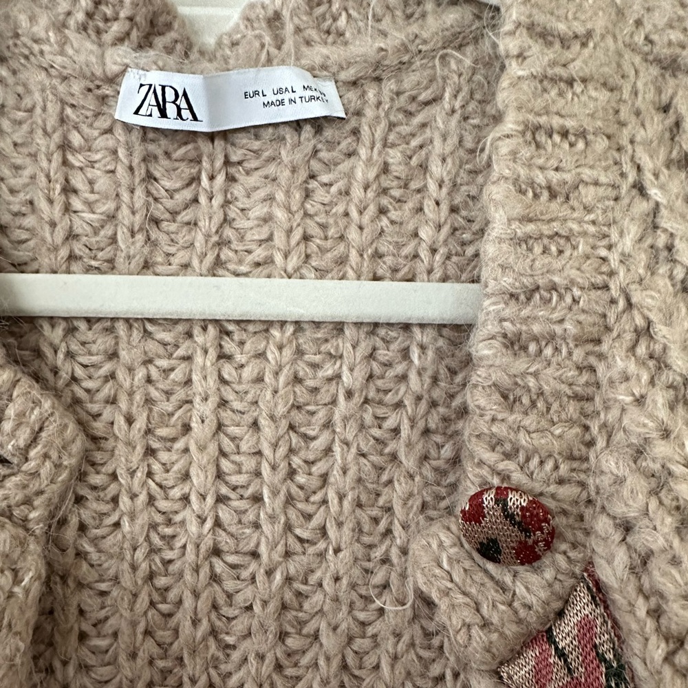 Knitted Button Cardigan